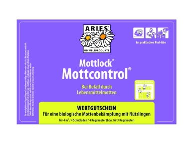 Mottcontrol Lebensmittel Aries  -  Nützlinge gegen Motten