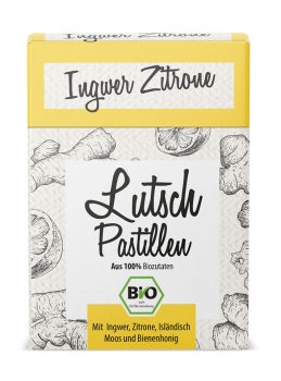 Bio-Ingwer-Zitrone-Pastillen 2x30g Aries